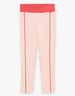 Legging rose à taille croisée FRILEGETTE / 23E2PFJ1LGSD300