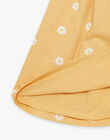 Robe chemise jaune à fleurs FASOLETTE / 23E2PF82ROBB105