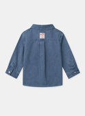 Chemise en jean denim à manches longues Bébé Garçon NADARIUS / 25H1BGK1CHMP274