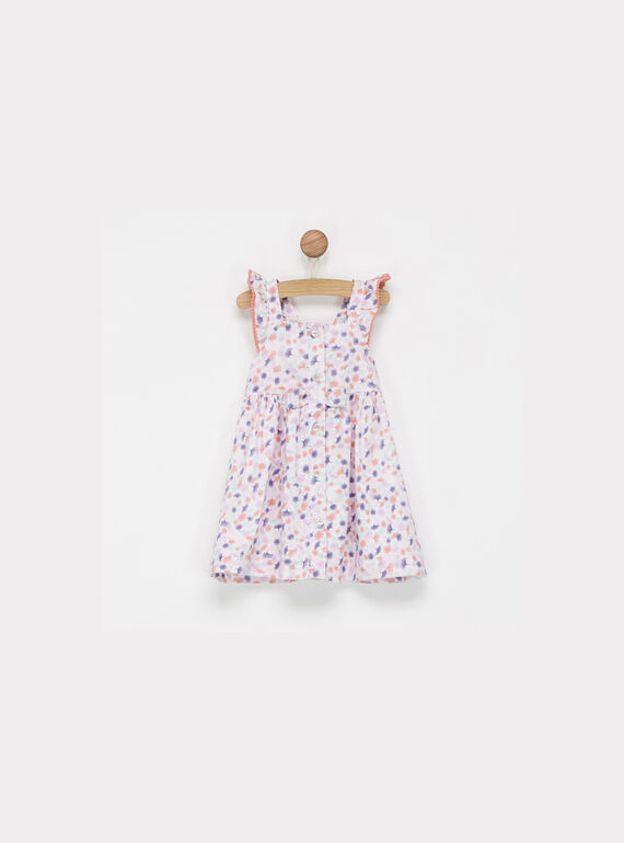 Robe chasuble imprimée NAODILE / 18E1BFJ1CHS001