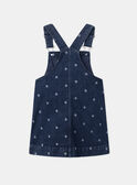 Robe salopette à fleurs MESUBLETTE / 25E2PF81CHSK005