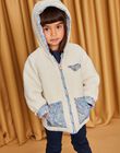 Veste réversible à capuche bleu DRIPOETTE 3 / 22H2PFV2CAP009