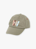 Casquette kaki en twill FICHAPAGE / 23E4PGD1CHA628