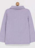Sous pull violet PAPELIETTE / 18H2PFQ1SPL030