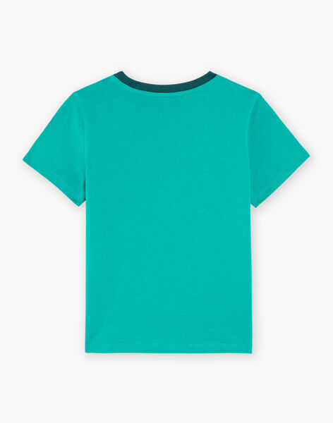 T-shirt vert dinosaure et vélos phosphorescents FEPAGE / 23E3PGB2TMC630