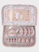 Coffret dinette rose Alice SEALIDINE / 19HZENS1COD321
