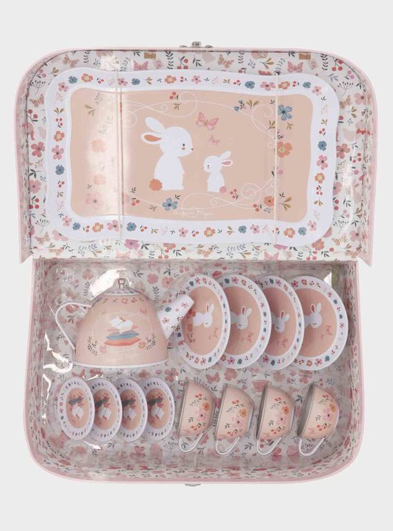 Coffret dinette rose Alice SEALIDINE / 19HZENS1COD321