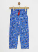 Pyjama blanc et bleu REMARAGE / 19E5PG76PYJ001