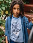 T-shirt avec animation renard en sequins et lettrage DABAGE / 22H3PG51TMCC208