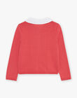 Cardigan rouge en coton FRITETTE 1 / 23E2PFJ1CARF507
