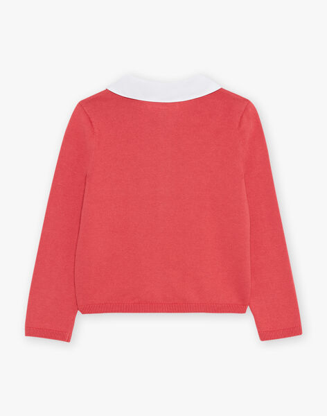 Cardigan rouge en coton FRITETTE 1 / 23E2PFJ1CARF507