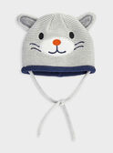 Bonnet gris chiné PADANI / 18H4BG61BON943