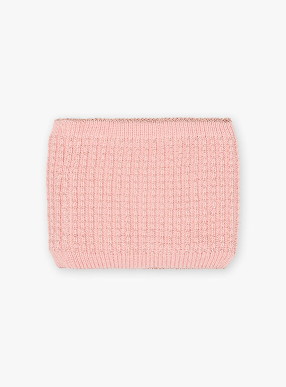Snood rose motif curs enfant fille BLODYETTE / 21H4PFD3SNOD300