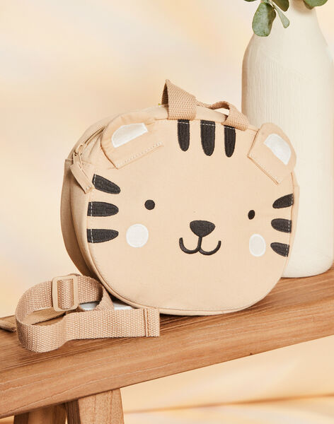 Sac à dos beige avec oreilles 3D FAGERALD / 23E4BGD1BES801