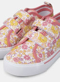 Basket en toile imprimé fleuri  MUABAKETTE / 25N10PF31D16001