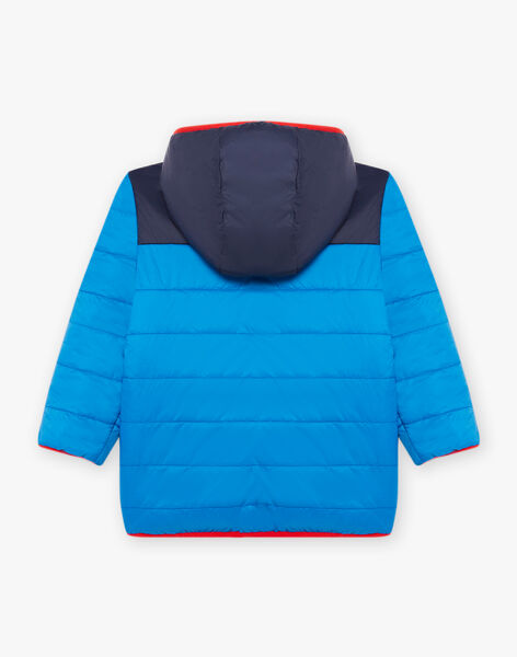 Veste réversible à capuche bleue DIDOUNAGE / 22H3PGV1GIPC238