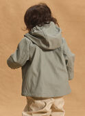 Imperméable détail rayé MILOUIS / 25E1BG31IMP631