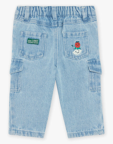 Jean en denim style cargo FACEAN / 23E1BGB1JEAP269