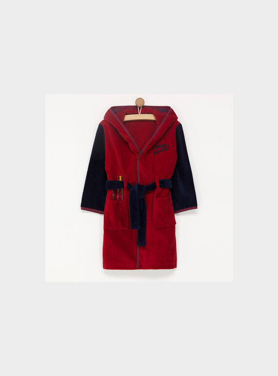 Peignoir bordeaux PIBEGNAGE / 18H5PG51PEIF511