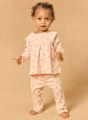 Pyjama en maille ajourée et imprimée MEANNA / 25E5BFF1PYJ413