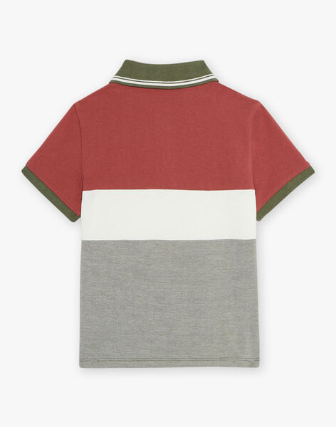 Polo colorblock avec dinosaure FRIPLAGE1 / 23E3PGD1POL628