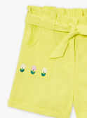 Short Jaune LASHORETTE / 24H2PFI1SHO116