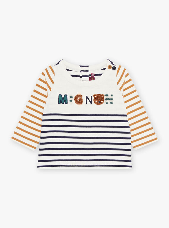 T-shirt marinière à manches longues DANIGEL / 22H1BGU2TML070