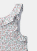 Robe à fleurs smock MREFRIETTE / 25E2PFL4ROB001