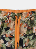 Short de bain imprimé jungle MRUFEUYAGE / 25E4PGCAMAI633