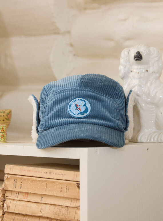 Casquette bleue LARCAPAGE / 24H4PGR1BON714