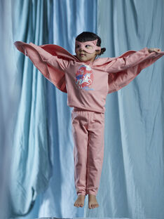 Pyjama déguisement super-héroïne corail enfant fille CHOUJOETTE 3 / 22E5PFE1PYT404