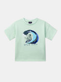 Tee Shirt Manches Courtes Vert KLIPEROAGE / 24E3PGR1TMCG632