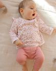 Ensemble sweat, legging et chaussettes écru FOULEY / 23E0CF71ENSD332
