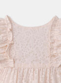 Robe en voile fleuri MAFARAH / 25E1BFL2ROB415