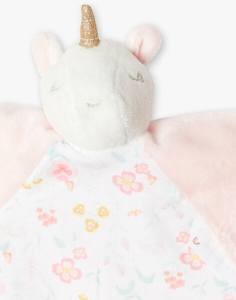 Doudou Plat Licorne Bebe Fille