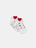 Chaussettes jacquard coeur  MAULLA / 25E4BFQ1SOQ000