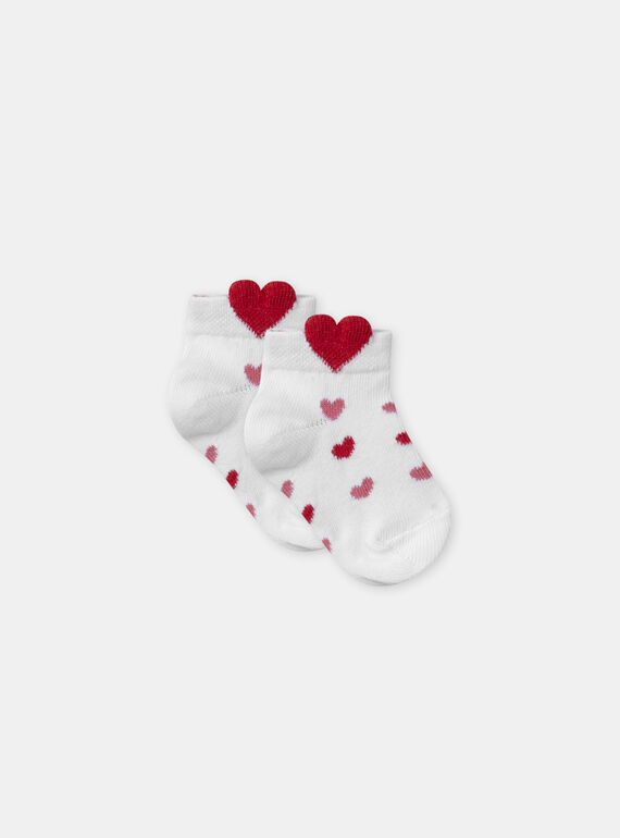Chaussettes jacquard coeur  MAULLA / 25E4BFQ1SOQ000