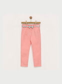 Pantalon rose ROSIBAETTE / 19E2PFD1PAN404