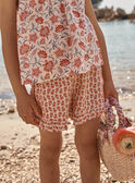Short nude à imprimé fleuri FLUSHOETTE / 23E2PFQ1SHOD319