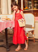 Robe Bain de Soleil Rouge KLAFETTE / 24E2PFN1RBSF503