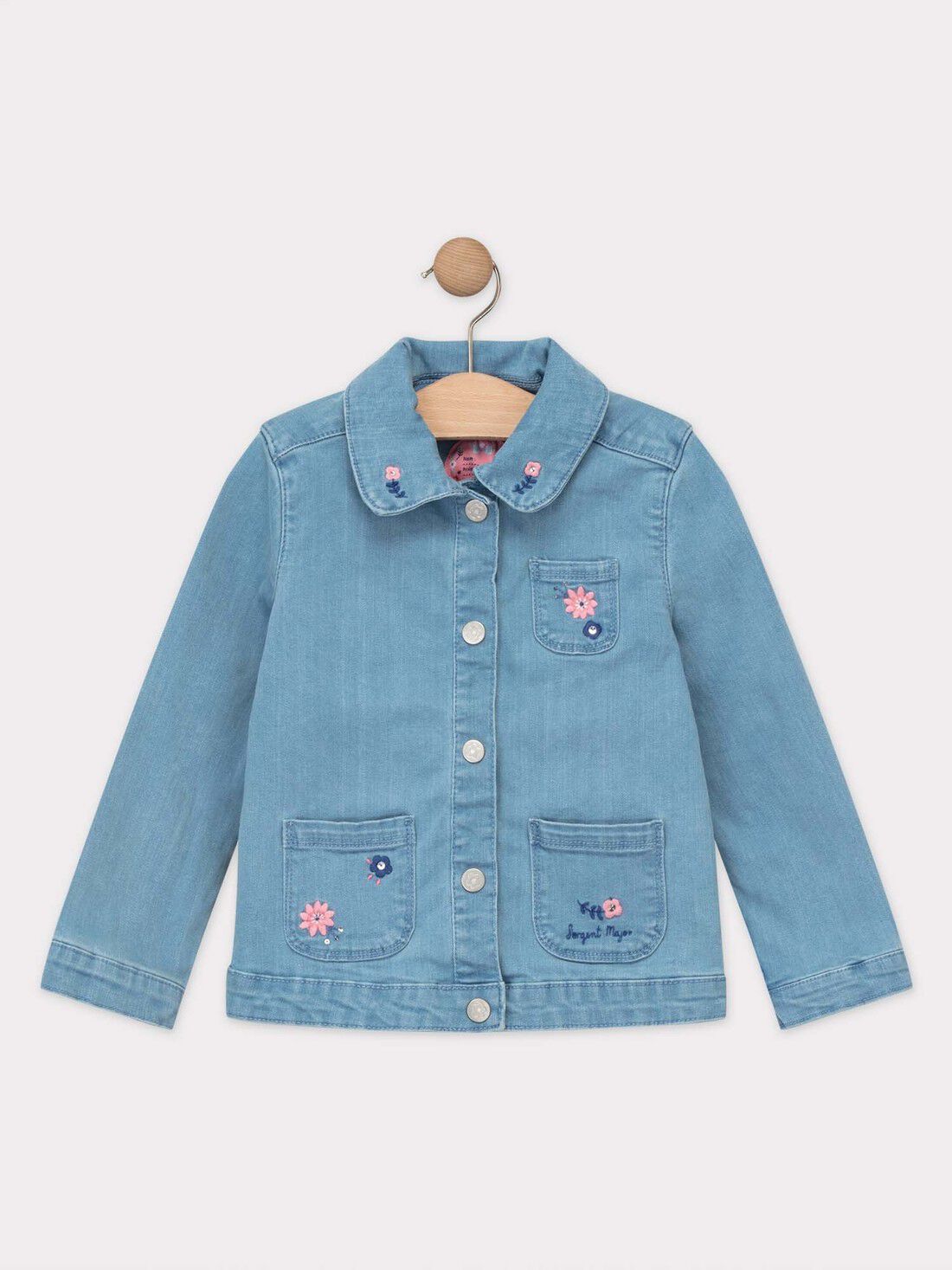 Veste en jean fille : Manteau, parka et veste enfant | SergentMajor