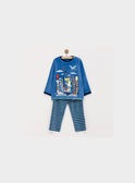 Pyjama bleu marine PIVILAGE / 18H5PGL3PYJ707