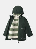 Parka vert sapin Garçon NINUPAGE / 25H3PGE1PARG633