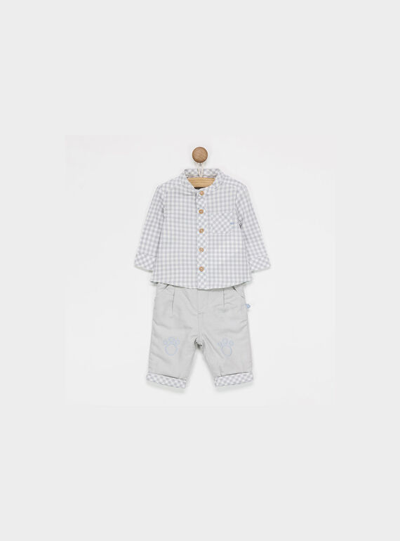 Ensemble gris PAMARLO / 18H0CG11ENSJ906