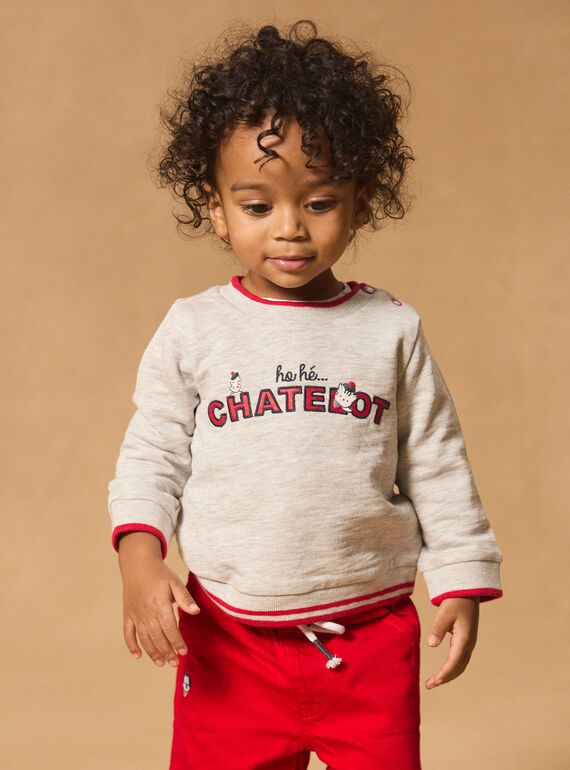 Sweat-shirt inscription «chatelot» MAJOAN / 25E1BGJ1SWEJ920