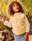 Gilet jaune mimosa sans manches FAPLETTE / 23E2PF81PSM114