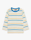 T-shirt écru à rayures FRIXOLAGE2 / 23E3PG82TML114