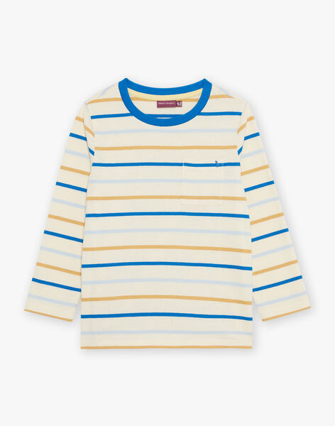 T-shirt écru à rayures FRIXOLAGE2 / 23E3PG82TML114