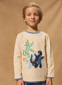 Pyjama Dragon en molleton gratté MUIGOZAGE / 25E5PGE3PYJA013