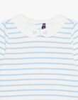T-shirt à rayures bleu et blanc FRIMETTE 3 / 23E2PFJ1TML001